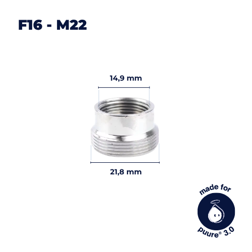 F16–M22 – Adapter do Kranu
